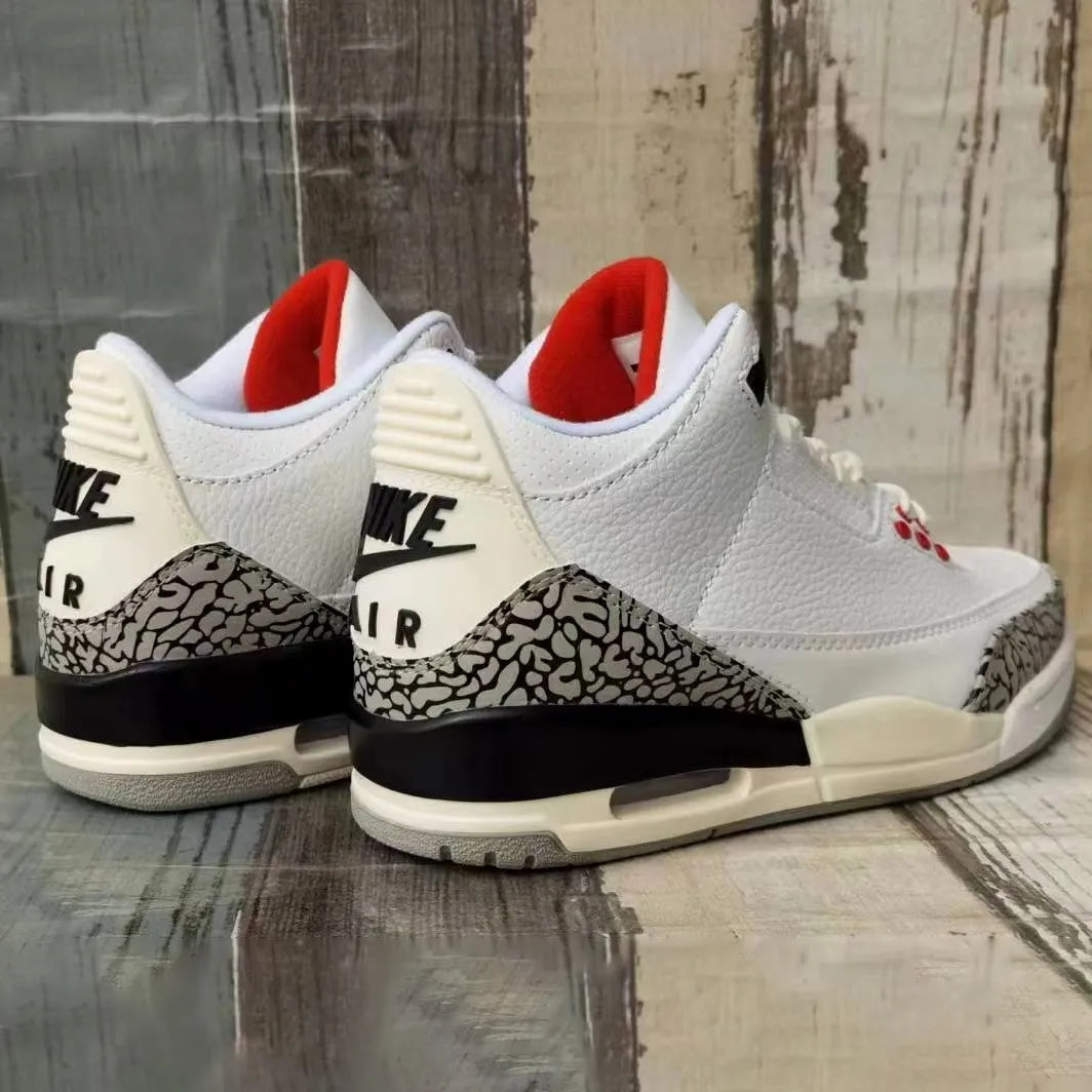 AJ 3 Retro White Cement Reimagined Shoes Sneakers – nk0002616