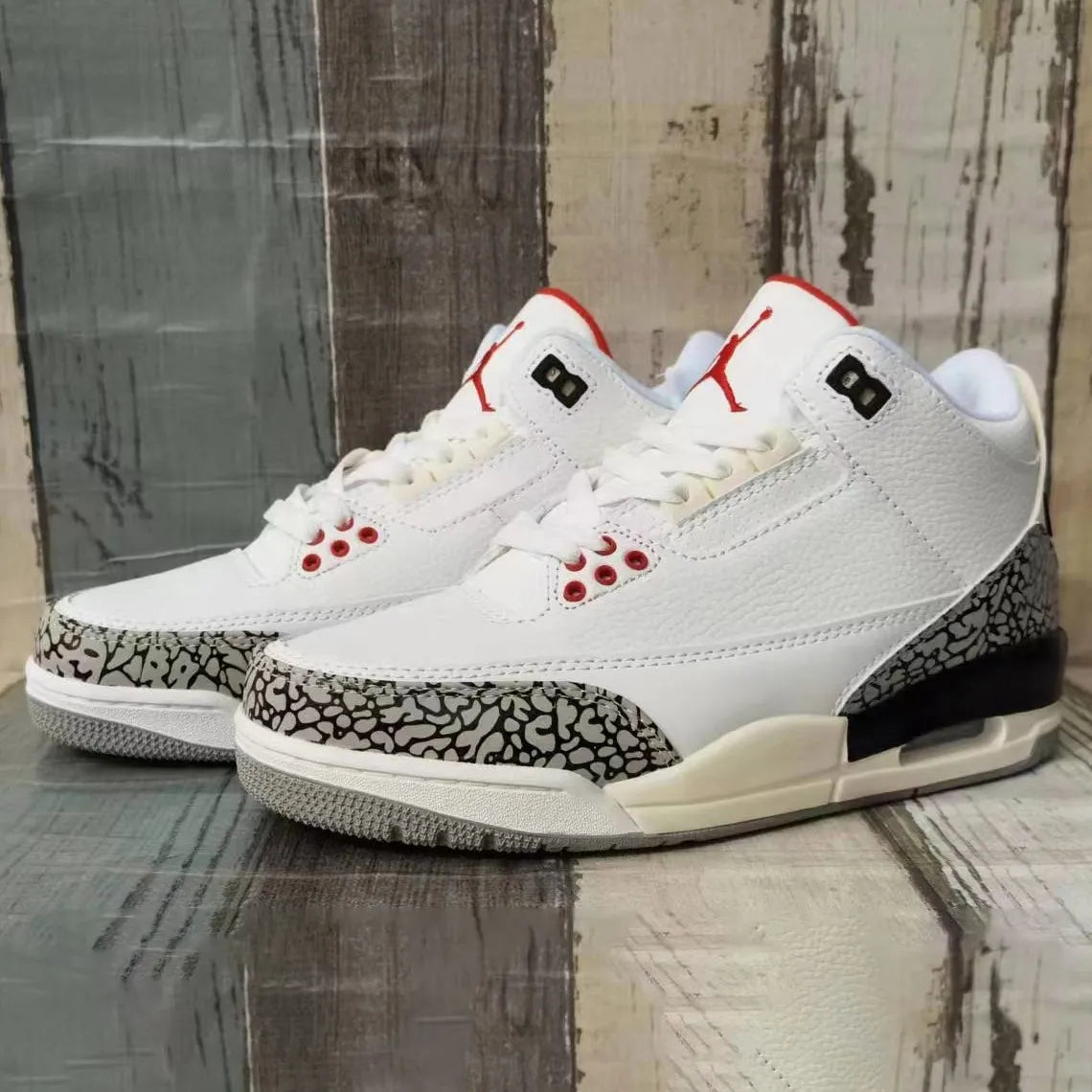 AJ 3 Retro White Cement Reimagined Shoes Sneakers – nk0002616