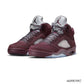 AJ 5 Burgundy Shoes Sneakers – nk0003082