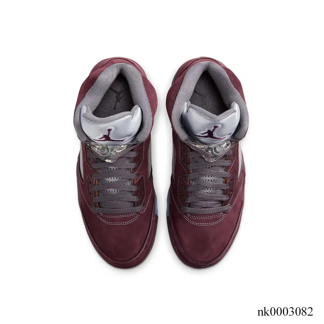 AJ 5 Burgundy Shoes Sneakers – nk0003082