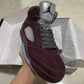 AJ 5 Burgundy Shoes Sneakers – nk0003082