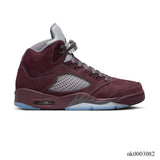 AJ 5 Burgundy Shoes Sneakers – nk0003082