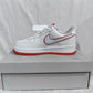 AF 1 Low White Picante Red Shoes Sneakers – nk0003173