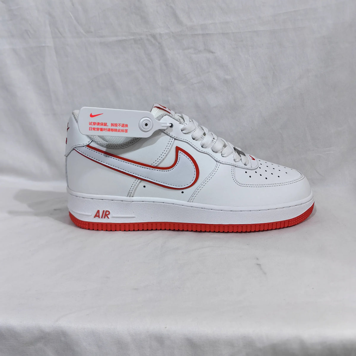 AF 1 Low White Picante Red Shoes Sneakers – nk0003173