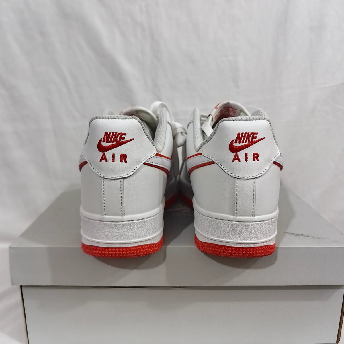 AF 1 Low White Picante Red Shoes Sneakers – nk0003173