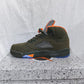 AJ 5 Olive Shoes Sneakers – nk0003202