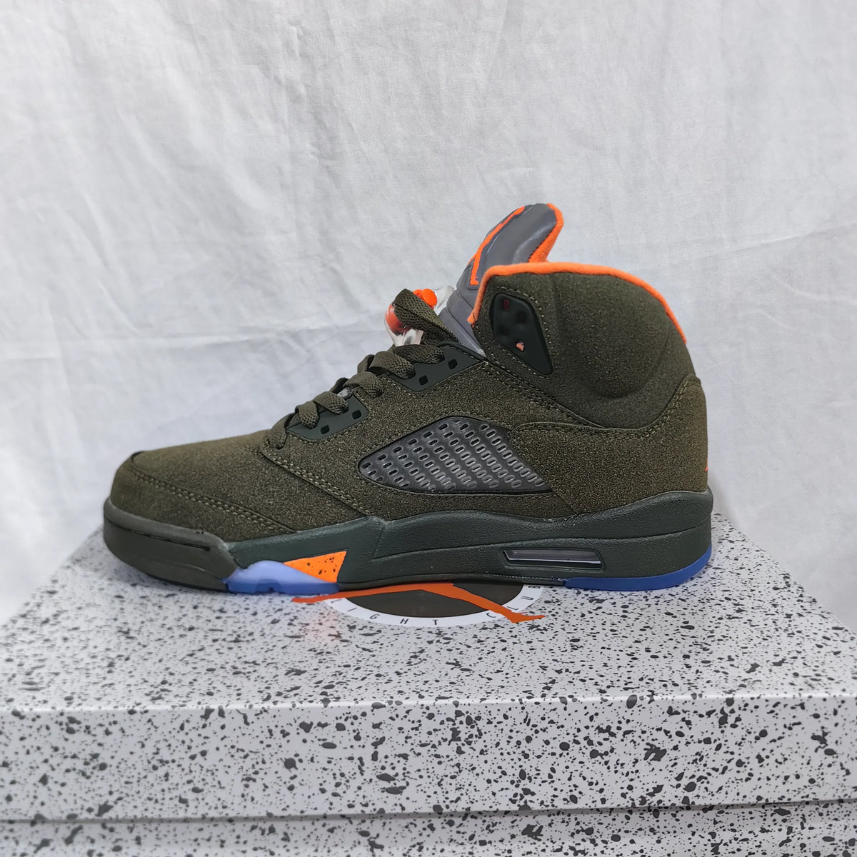 AJ 5 Olive Shoes Sneakers – nk0003202