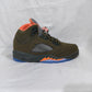 AJ 5 Olive Shoes Sneakers – nk0003202