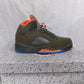 AJ 5 Olive Shoes Sneakers – nk0003202