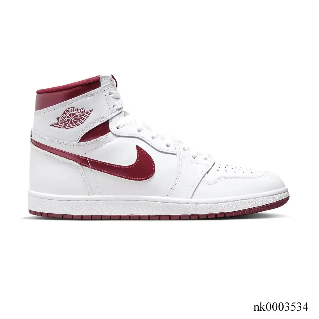 AJ 1 High 85 Metallic Burgundy Shoes Sneakers – nk0003534