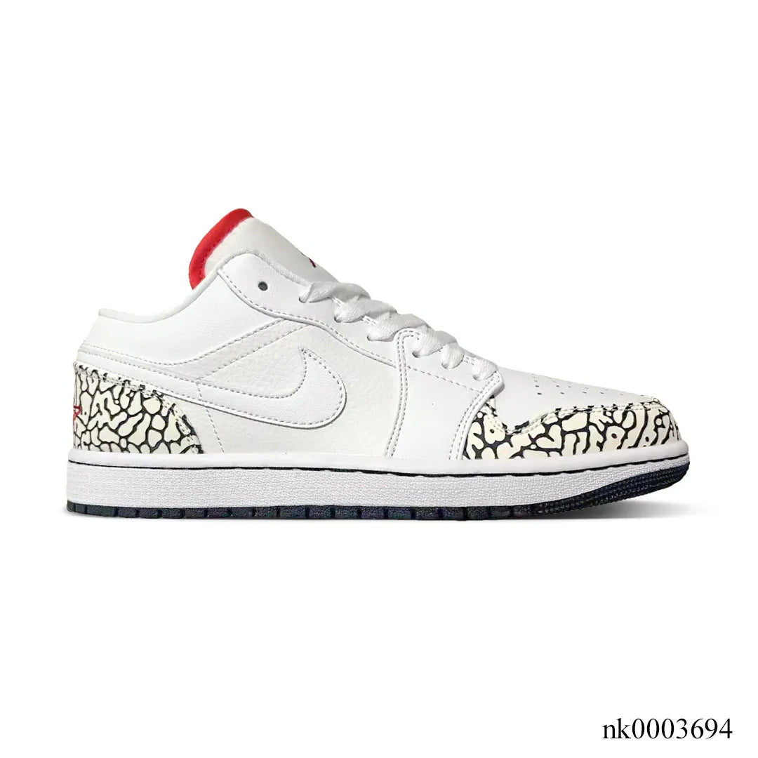 AJ 1 Phat Low Cement Grey Shoes Sneakers – nk0003694