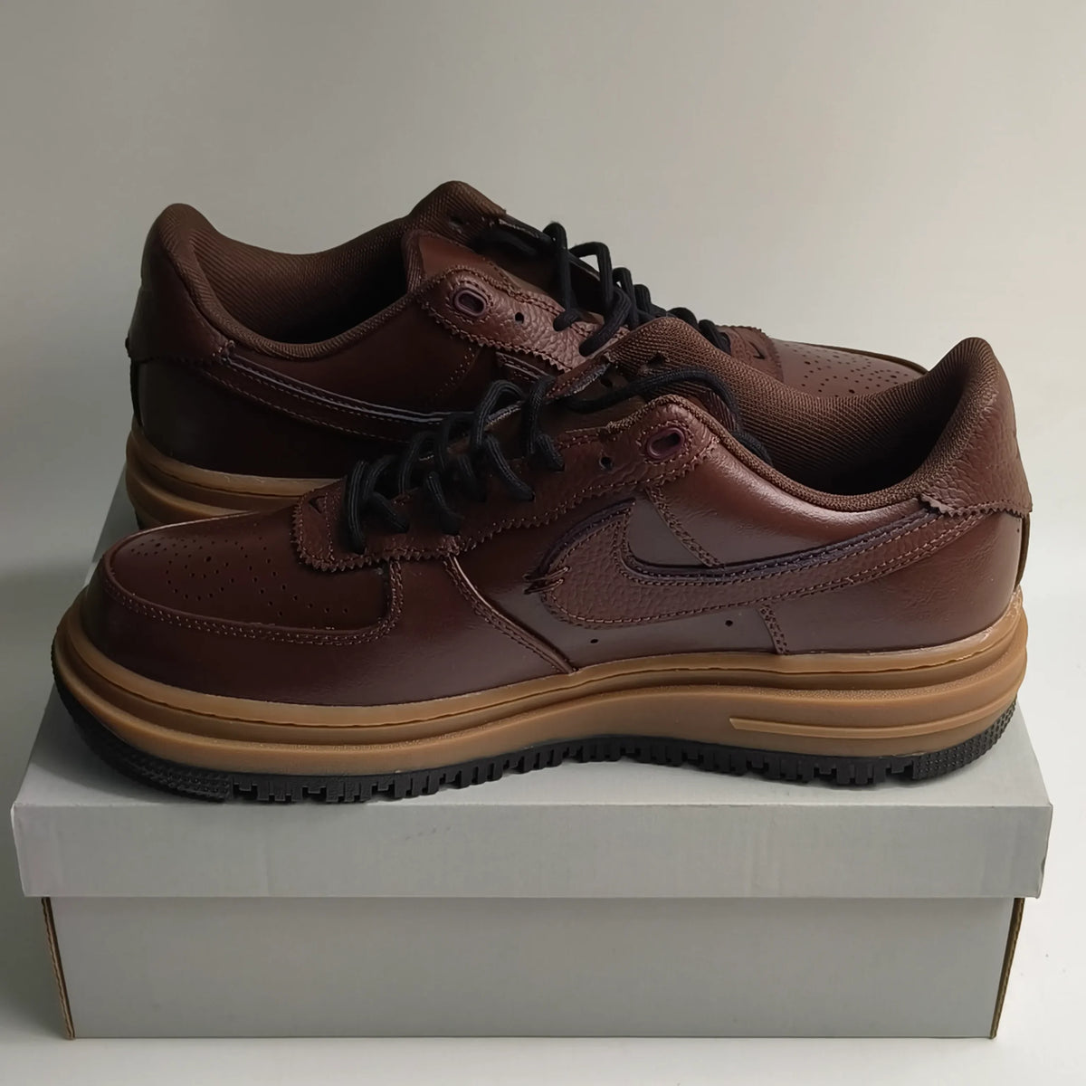 AF 1 Low Luxe Brown Basalt Shoes Sneakers – nk0003711