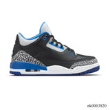 AJ 3 Sport Blue Shoes Sneakers – nk0003820