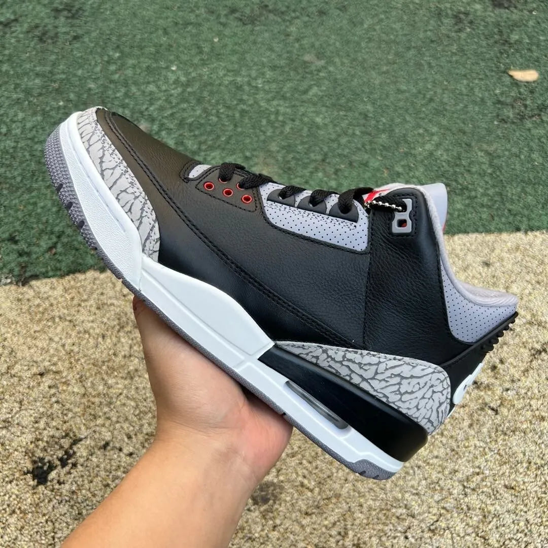 AJ 3 Black Cement 2024 Shoes Sneakers – nk0003883