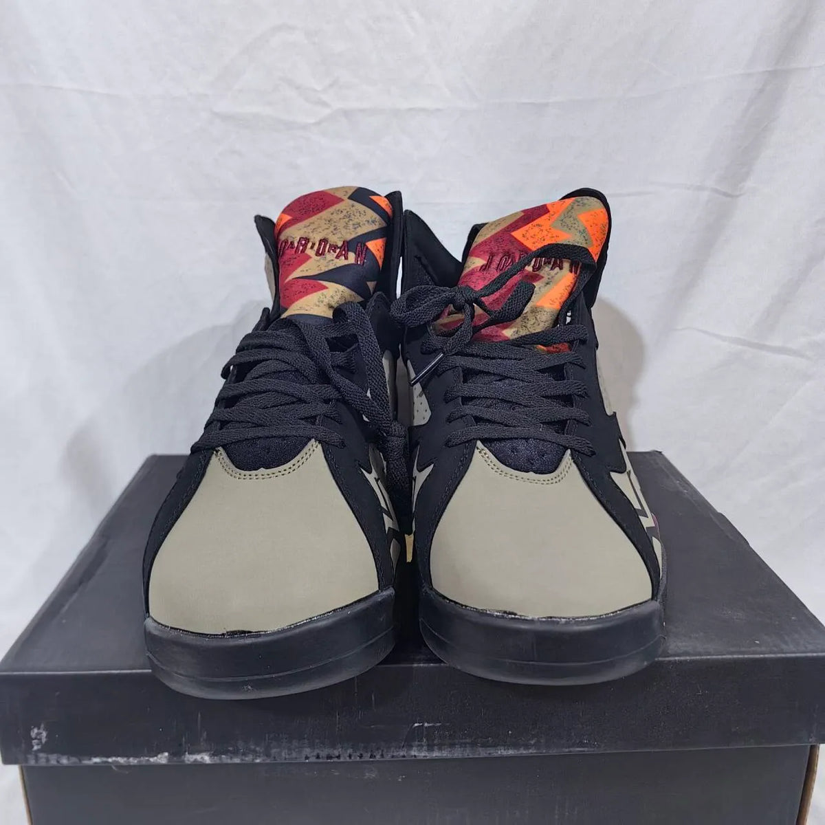 AJ 7 Retro Black Olive Shoes Sneakers – nk0003930