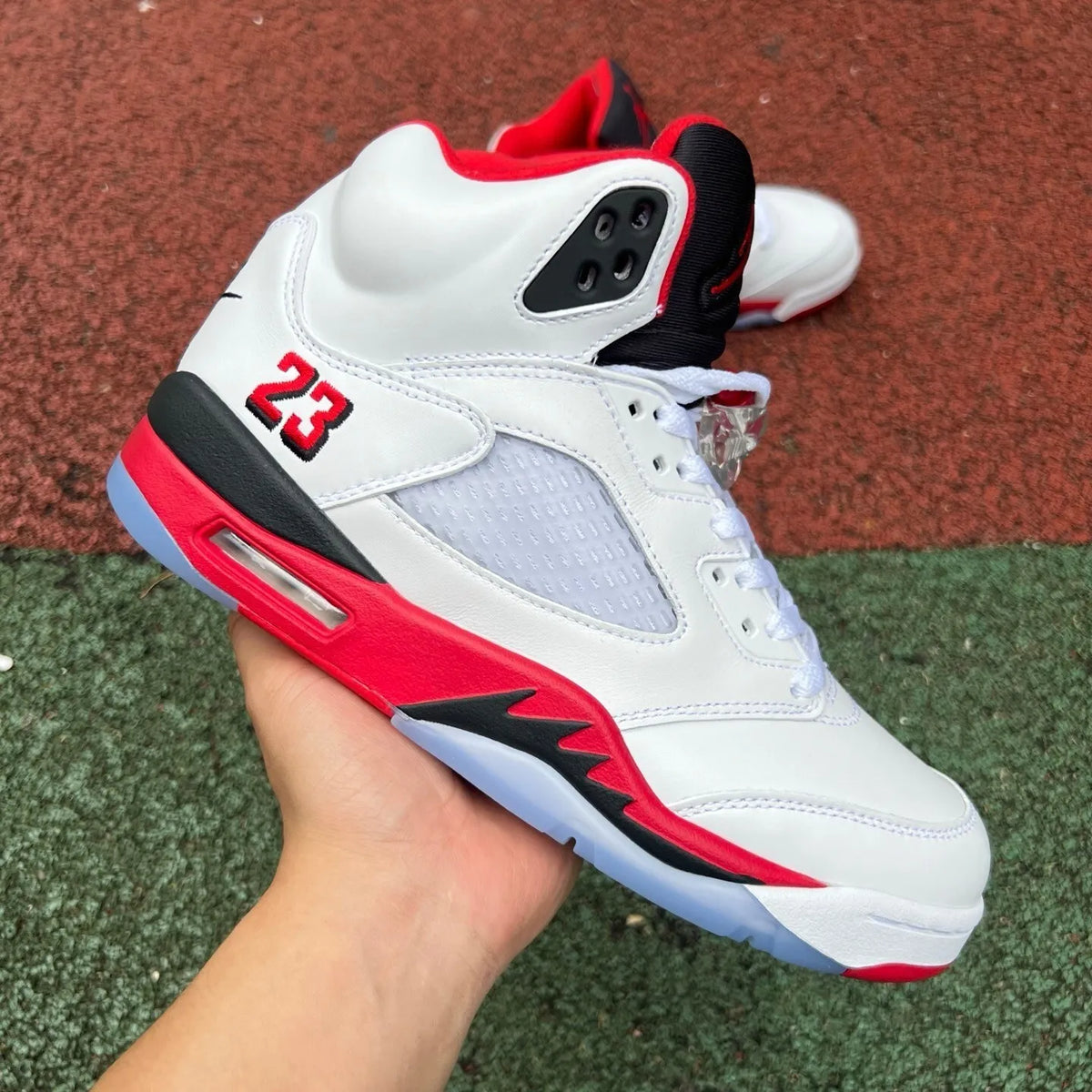 AJ 5 Fire Red 2025 Shoes Sneakers – nk0003962