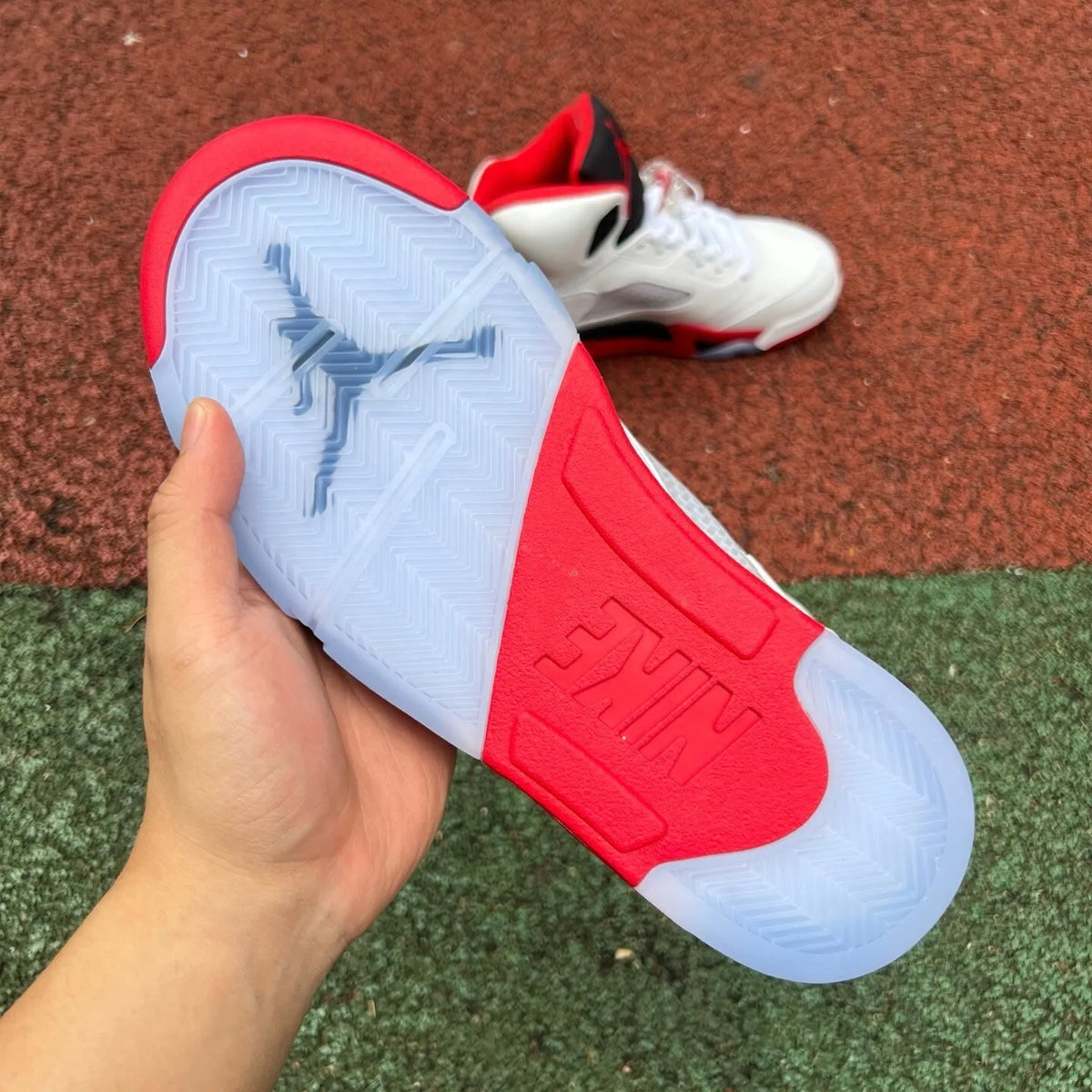 AJ 5 Fire Red 2025 Shoes Sneakers – nk0003962