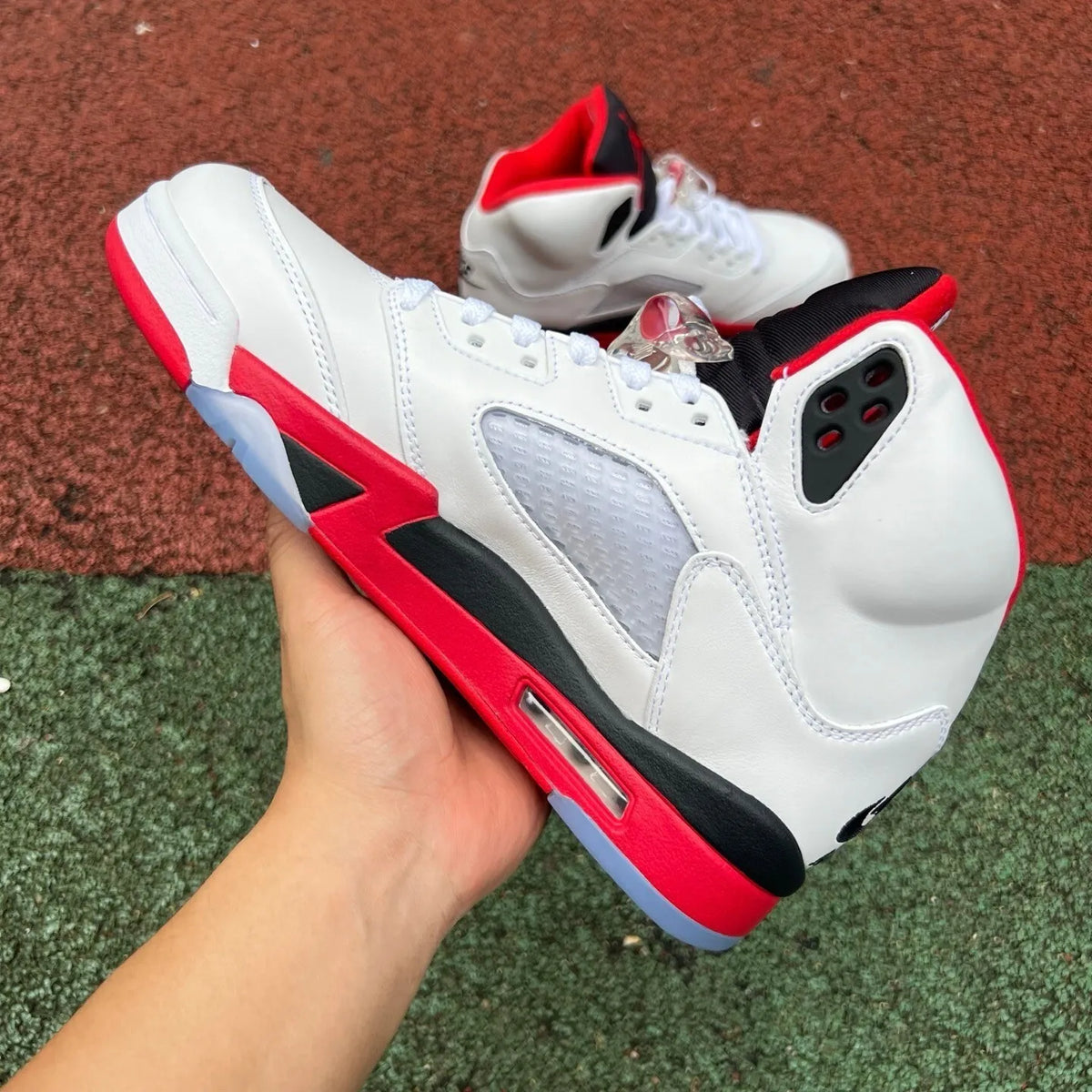 AJ 5 Fire Red 2025 Shoes Sneakers – nk0003962