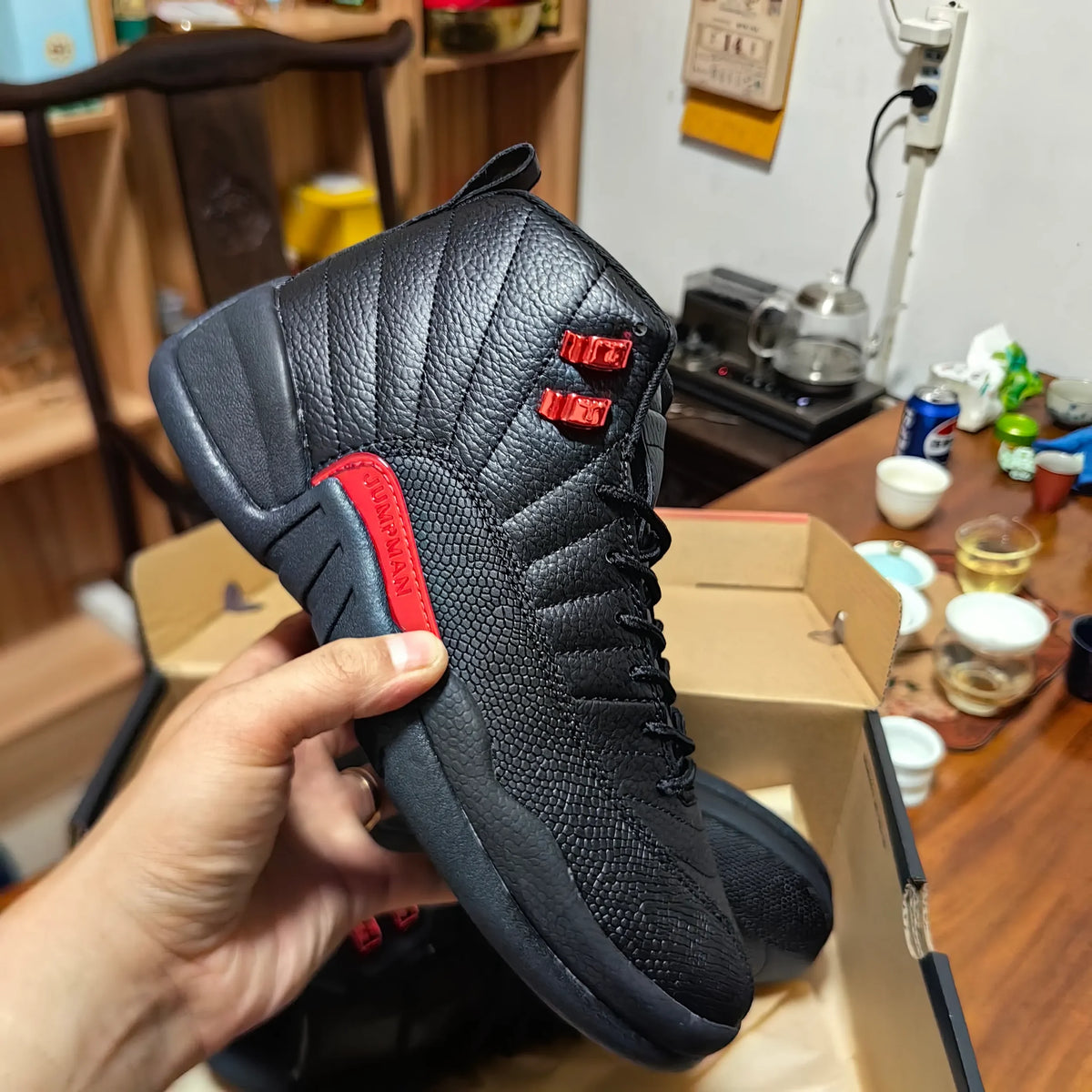 AJ 12 Bloodline Shoes Sneakers – nk0004047