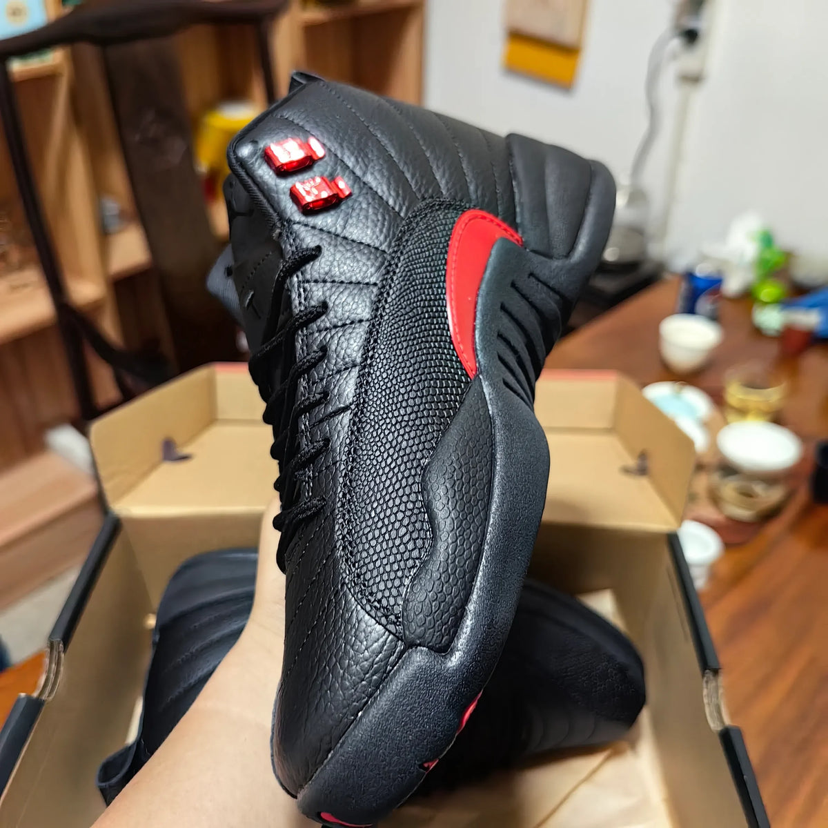 AJ 12 Bloodline Shoes Sneakers – nk0004047