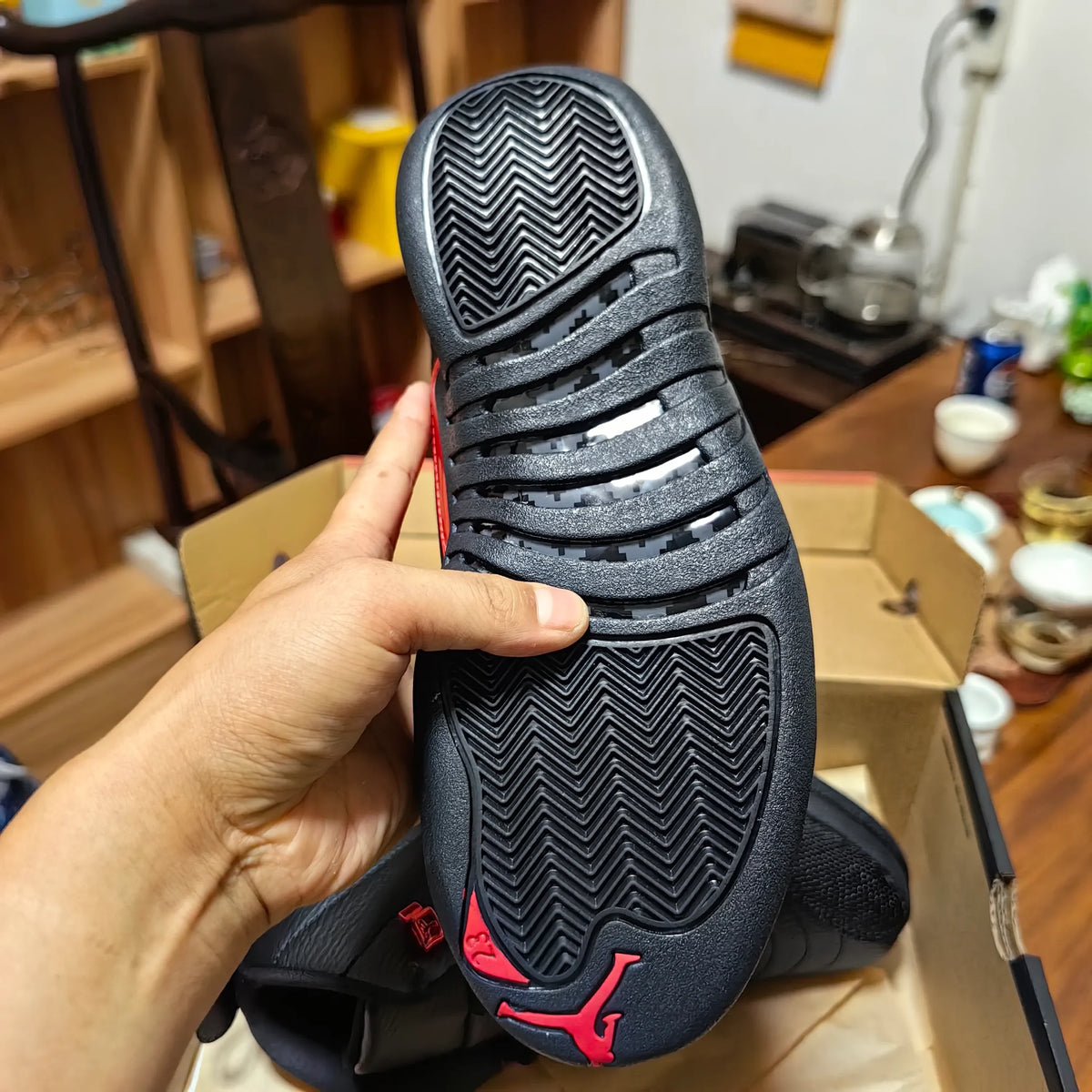 AJ 12 Bloodline Shoes Sneakers – nk0004047
