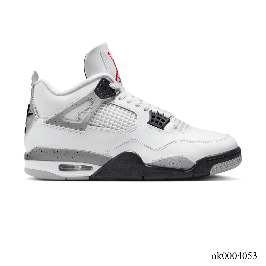 AJ 4 White Cement 2025 Shoes Sneakers – nk0004053