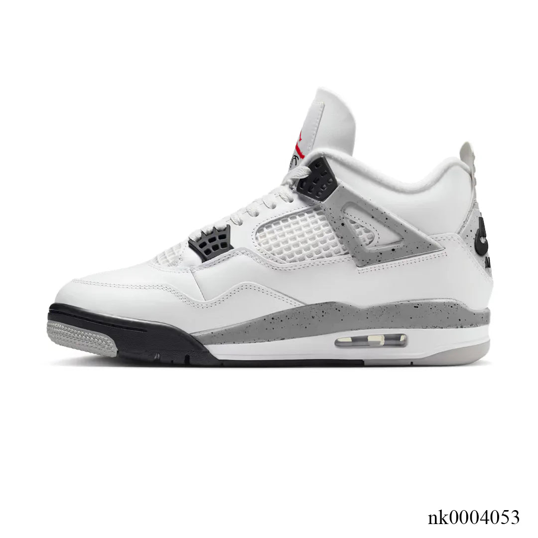 AJ 4 White Cement 2025 Shoes Sneakers – nk0004053