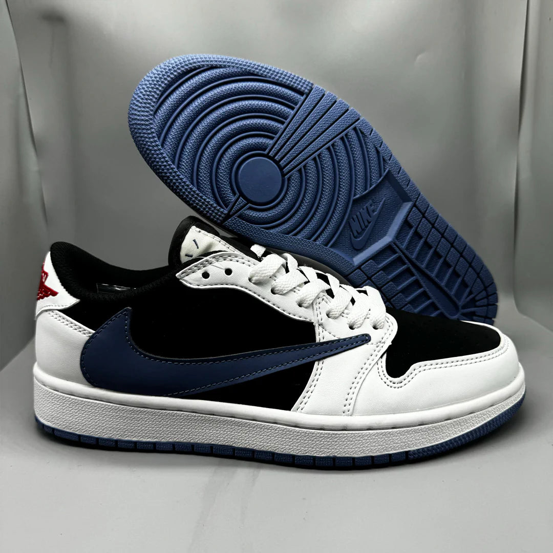 Travis Scott x AJ 1 Low Light Navy Shoes Sneakers – nk0004091