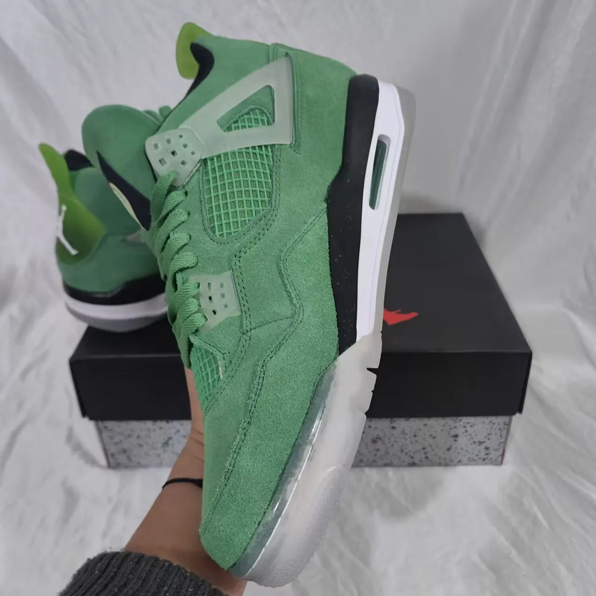 AJ 4 Wahlburgers PE Shoes Sneakers – nk0004106