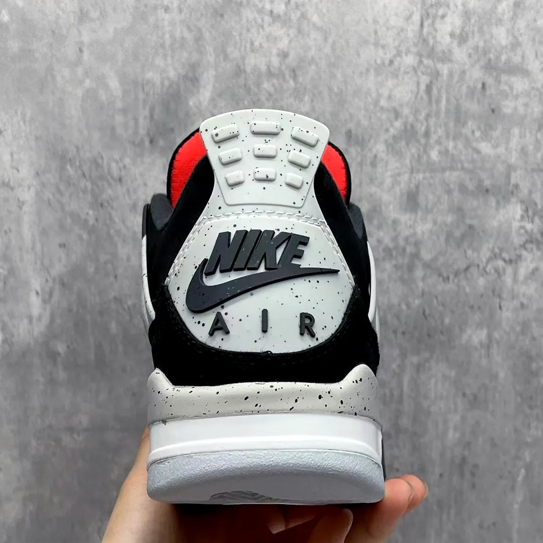 AJ 4 Black Cement Shoes Sneakers – nk0004141