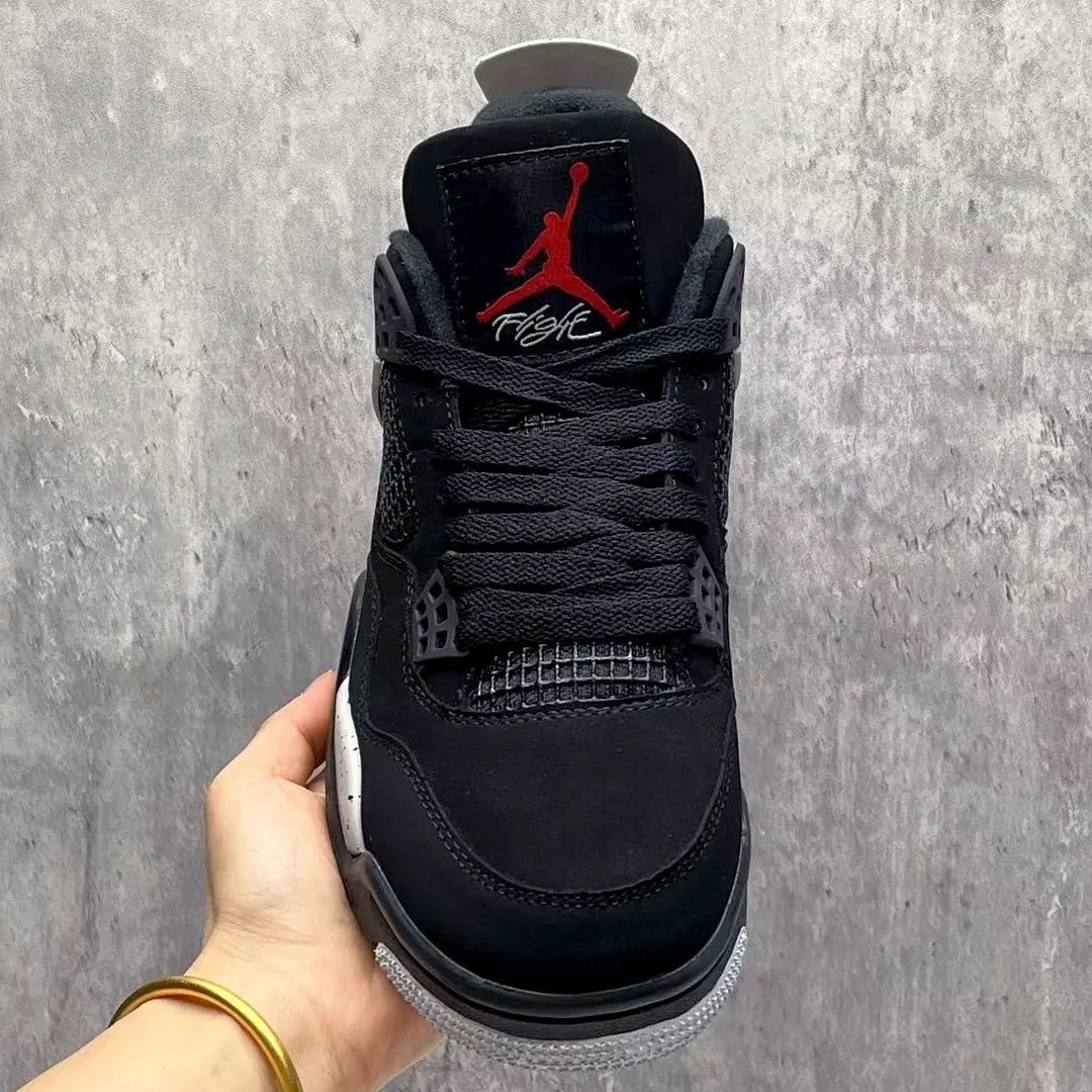 AJ 4 Black Cement Shoes Sneakers – nk0004141