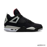 AJ 4 Black Cement Shoes Sneakers – nk0004141