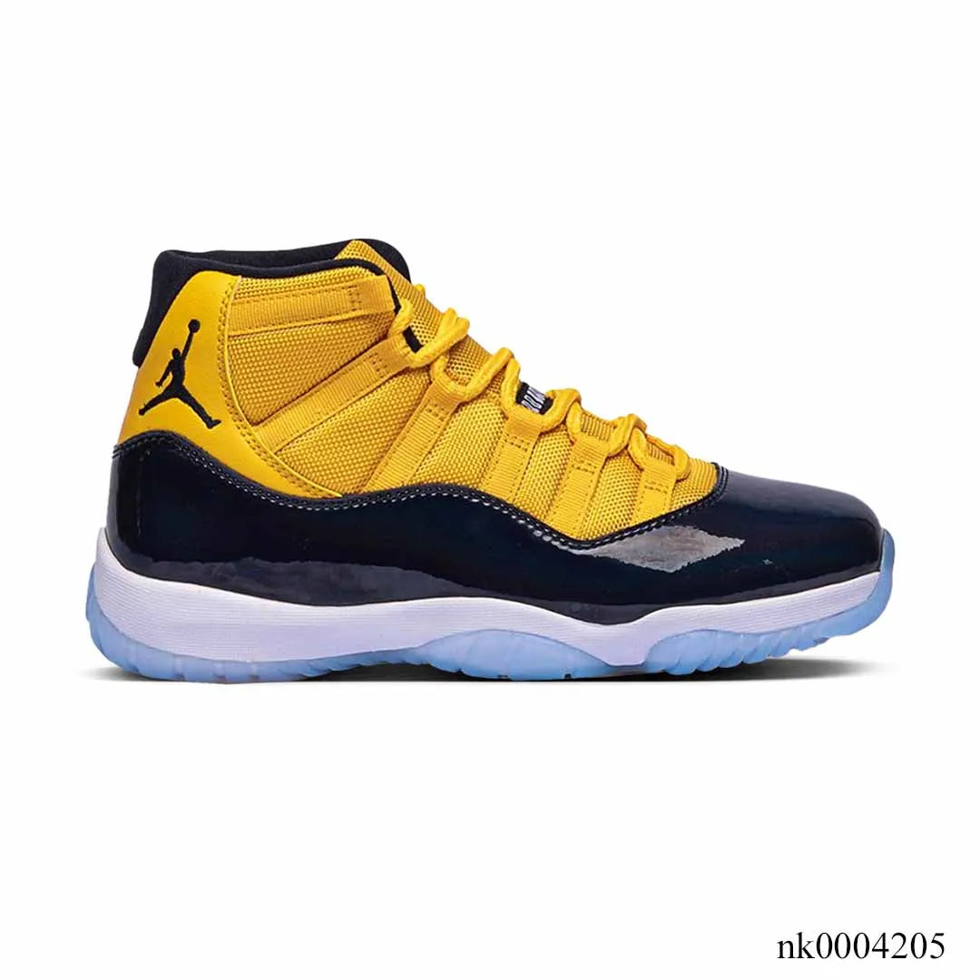 AJ 11 Black Yellow Shoes Sneakers – nk0004205