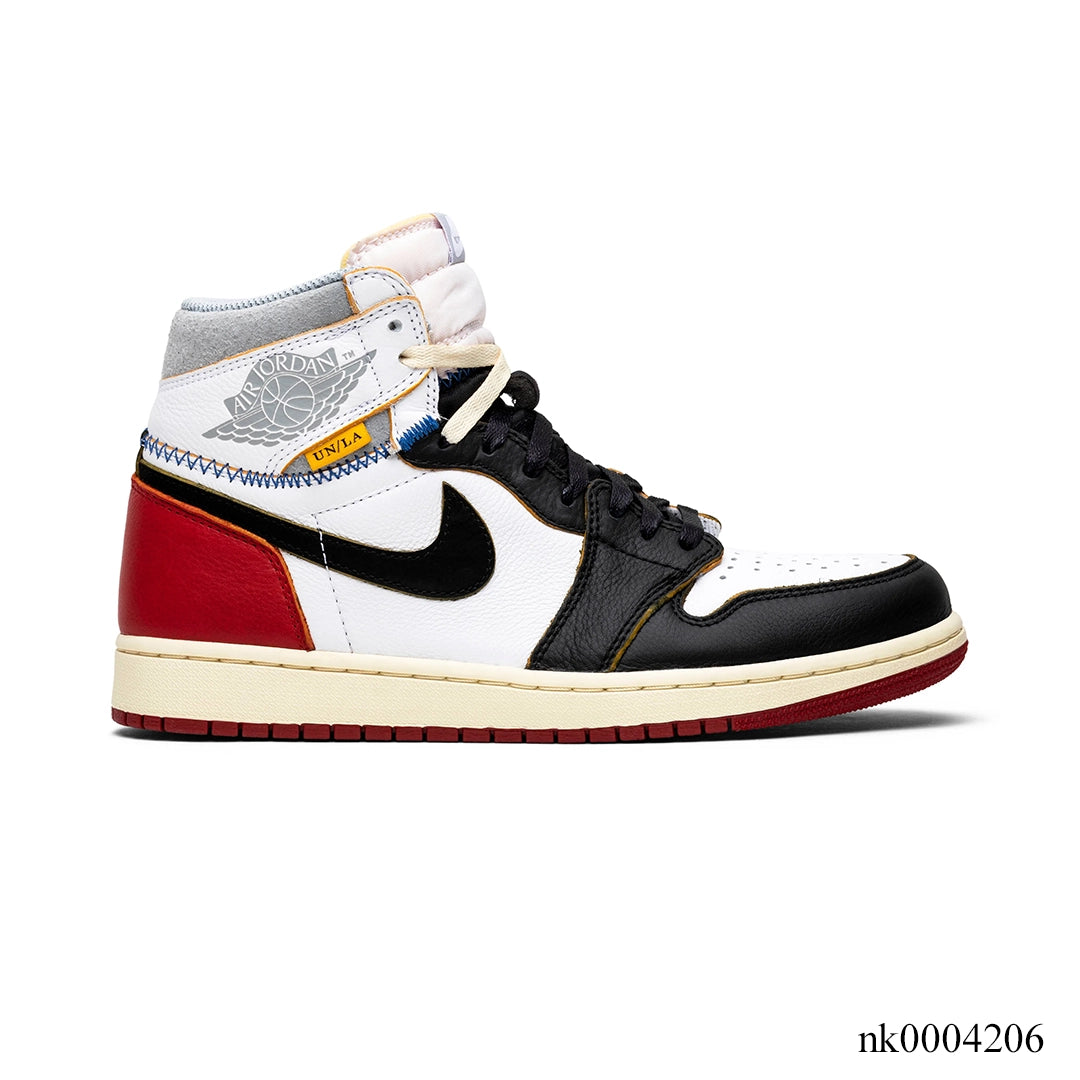 AJ 1 Retro High Union LA Black Toe Shoes Sneakers – nk0004206