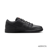 SB Dunk Low Pro ISO Triple Black Shoes Sneakers – nk0004236