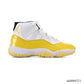 AJ 11 White Yellow Shoes Sneakers – nk0004321