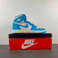 AJ 1 High OG UNC Reimagined Shoes Sneakers – nk0004330