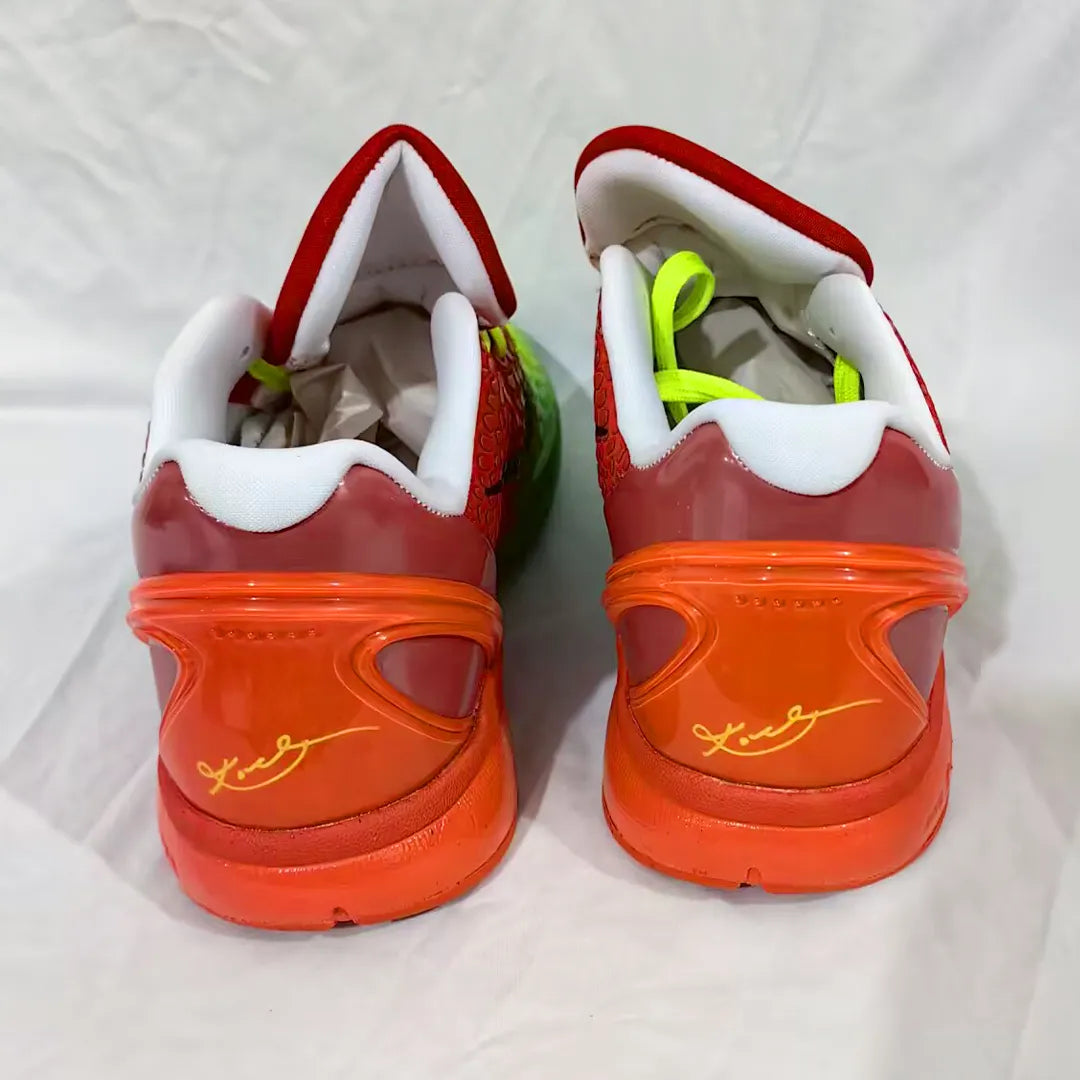 Kobe 6 Protro Grinch Custom Shoes Sneakers – nk0004430