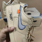 OW x AF 1 Low Sesame Shoes Sneakers – nk0004452