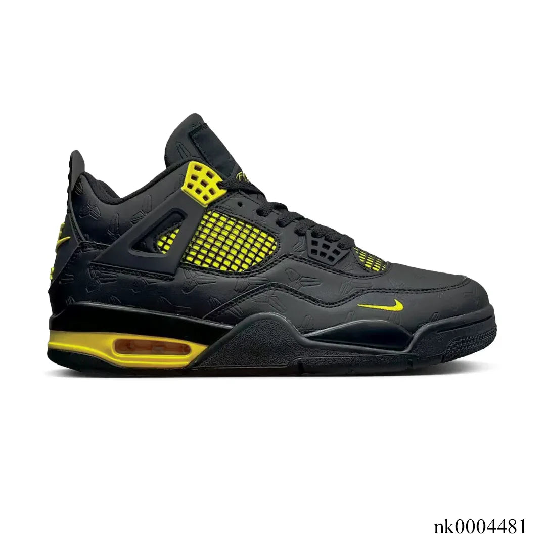Nigel Sylvester x Kobe Bryant x AJ 4 Thunder Shoes Sneakers – nk0004481