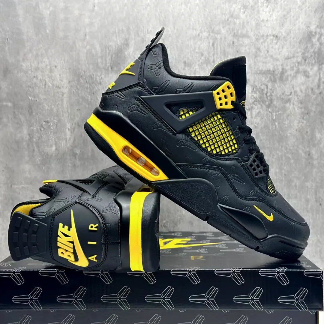 Nigel Sylvester x Kobe Bryant x AJ 4 Thunder Shoes Sneakers – nk0004481
