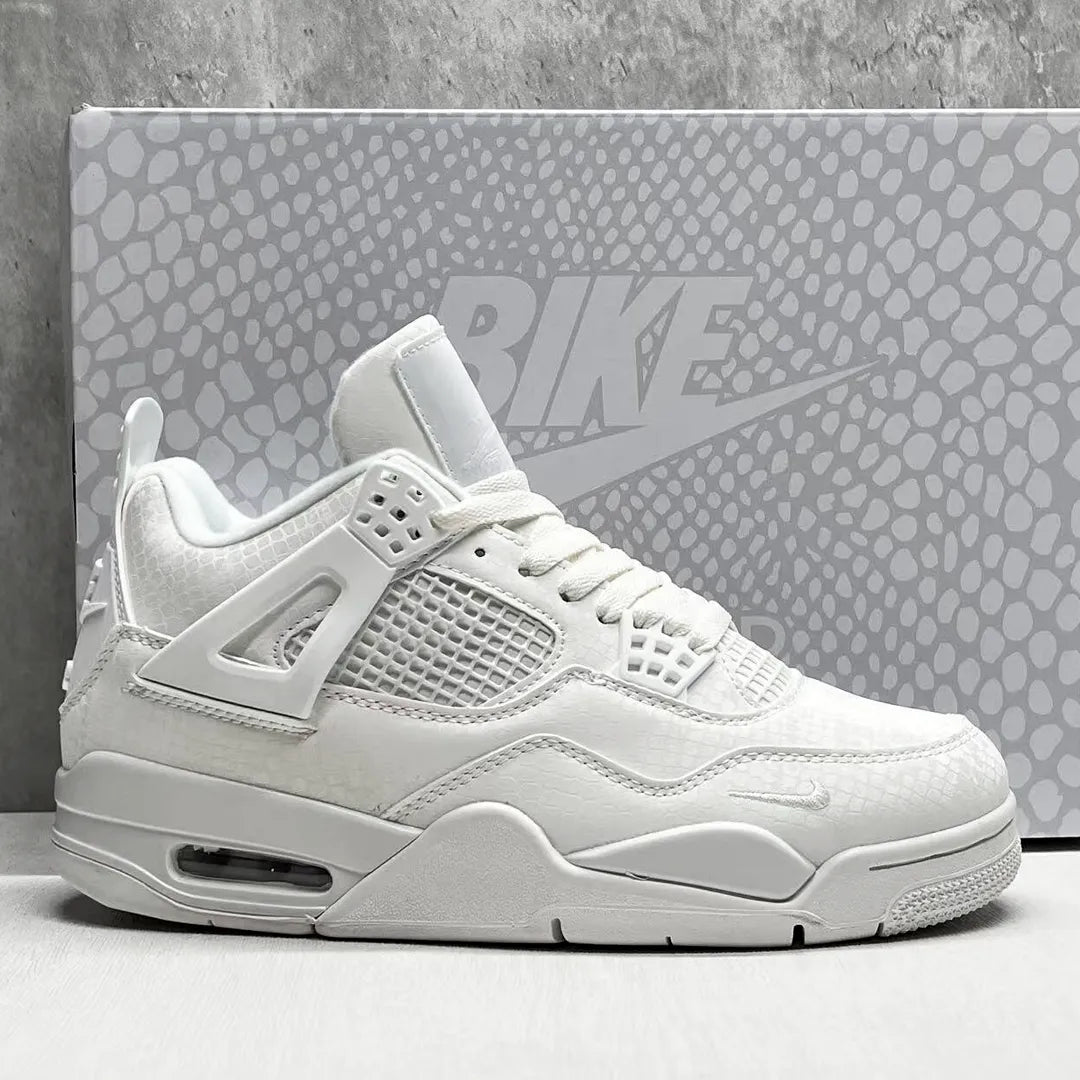 Nigel Sylvester x AJ 4 White Mamba Shoes Sneakers – nk0004538