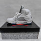 AJ 5 White Metallic (2026) Shoes Sneakers – nk0004576