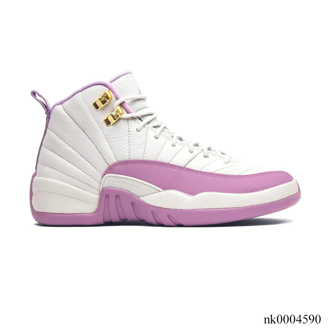 AJ 12 White Pink Shoes Sneakers – nk0004590