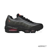 AM 95 Black Bright Crimson Shoes Sneakers – nk0004617