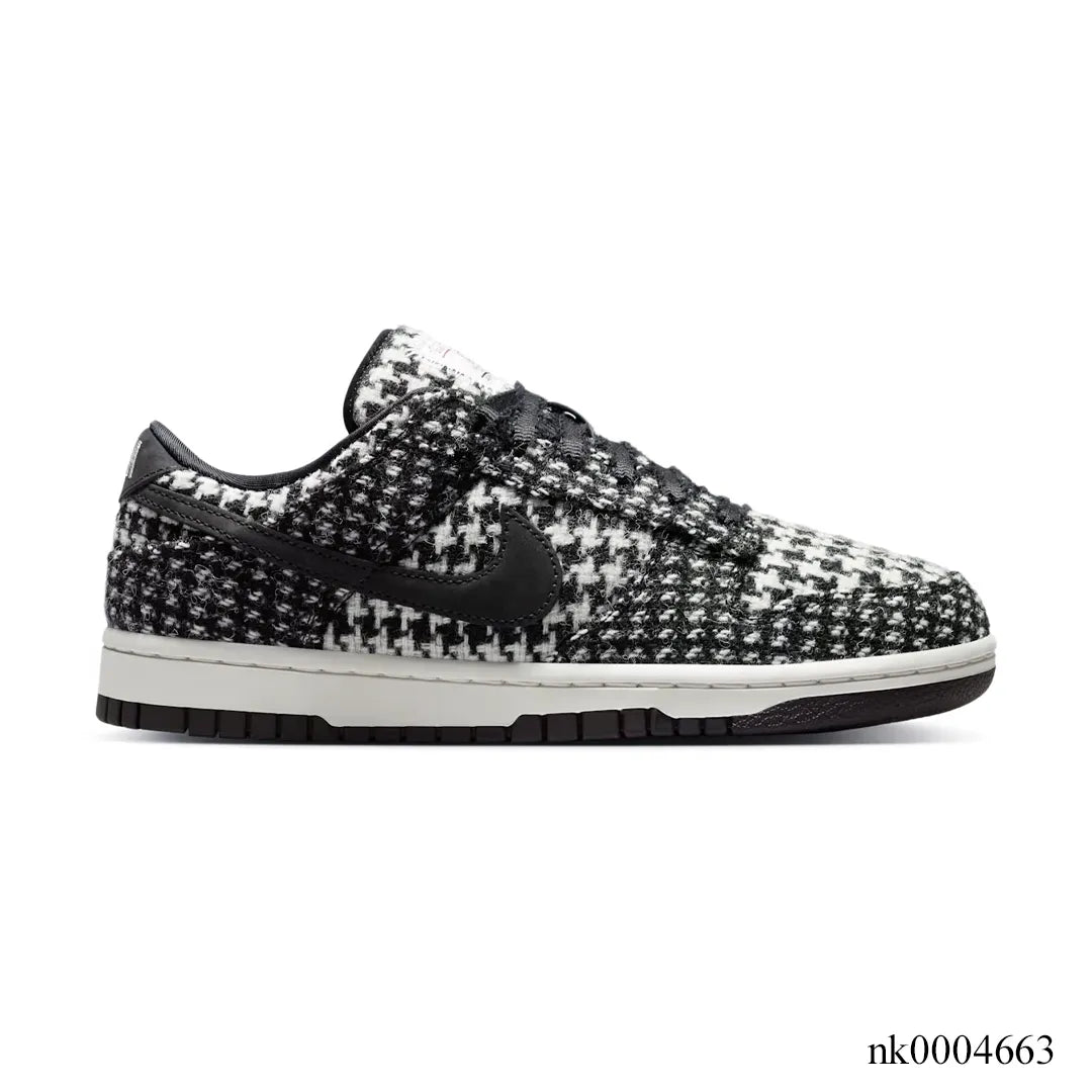 Harris Tweed x Dunk Low Black Phantom Shoes Sneakers – nk0004664