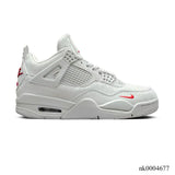 Nigel Sylvester x AJ 4 White Grey Mamba Shoes Sneakers – nk0004677