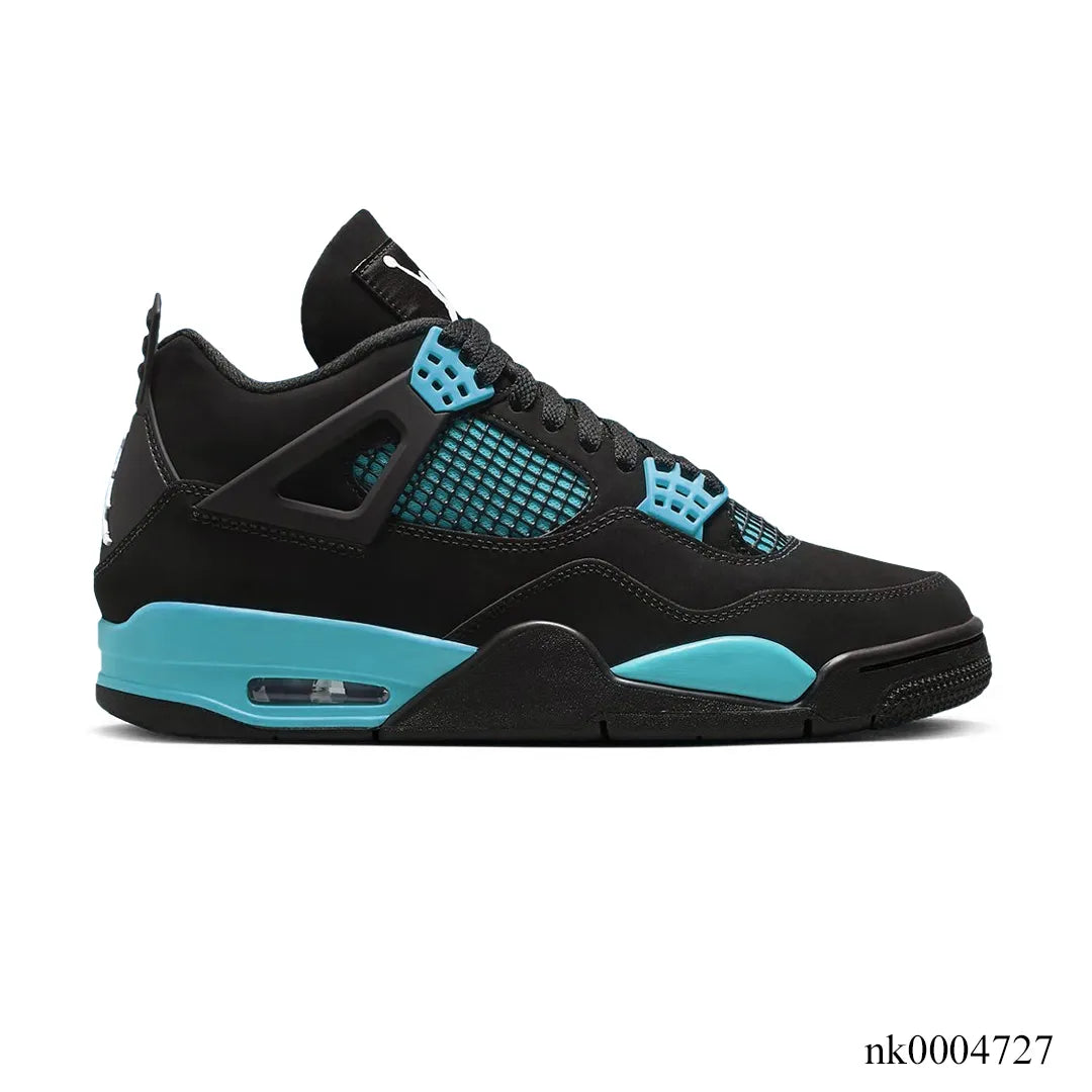 AJ 4 Black Cyan Shoes Sneakers – nk0004727