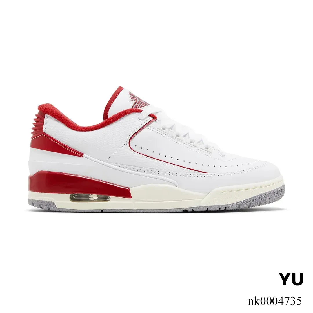 AJ 2/3 White Varsity Red Shoes Sneakers – nk0004735