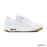 AJ 2/3 White Gum Shoes Sneakers – nk0004739